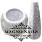 Preview: UV Gel - Silber Chrom Glitzer - Chrome Glitter Glam Gel - Light Silver